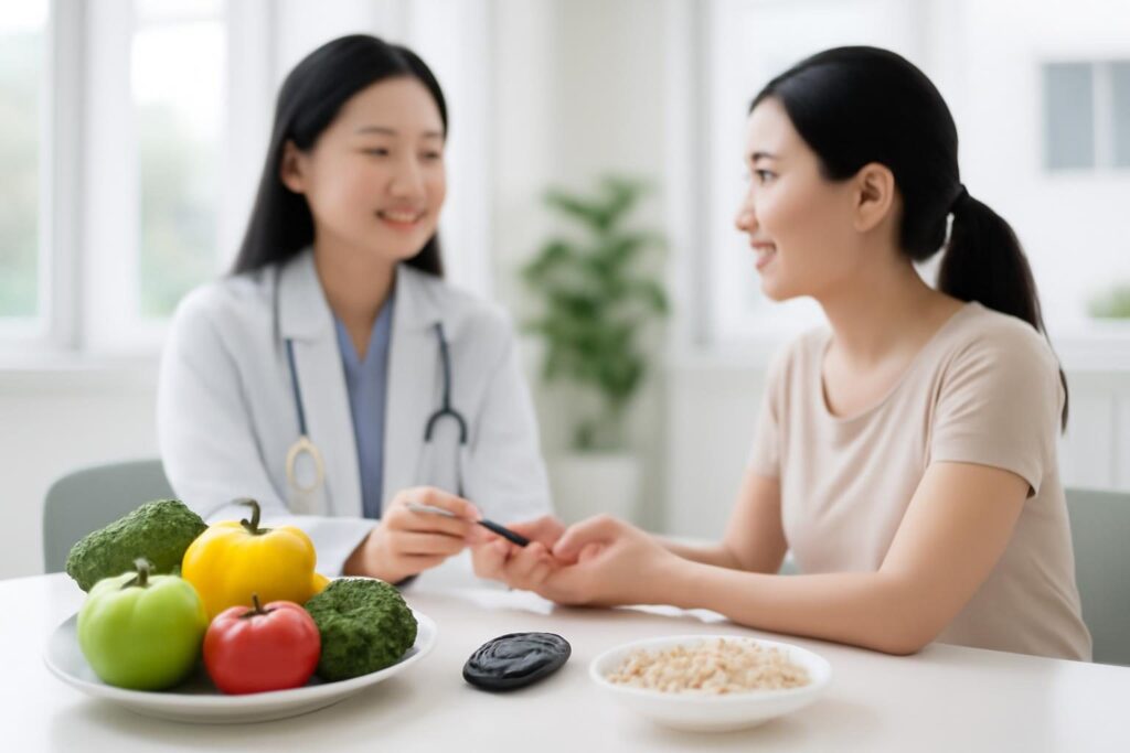 Diabetes Diet and Blood Sugar Monitoring in Singapore