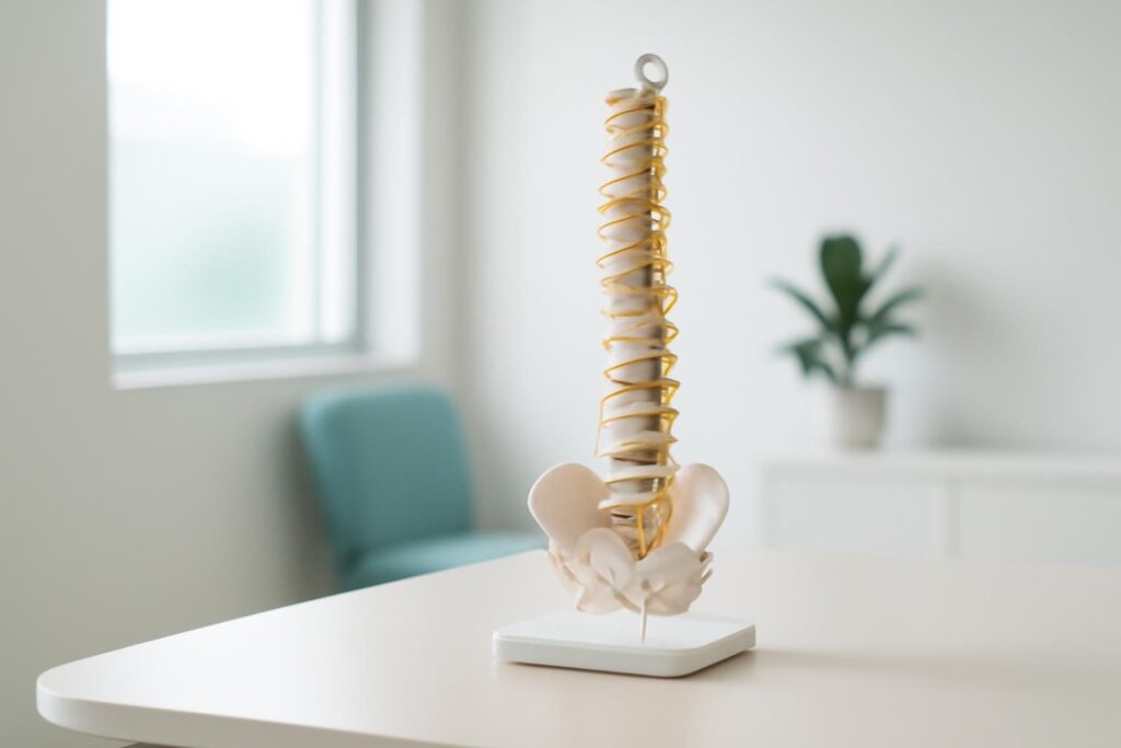 Illustrative Chiropractic motif (AI-generated)