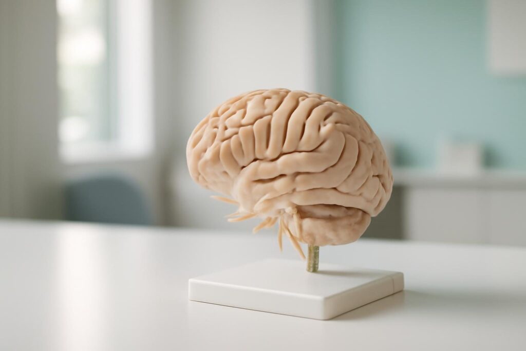 Illustrative Neurologic motif (AI-generated)