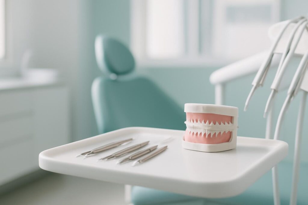 Illustrative Dentistry motif (AI-generated)