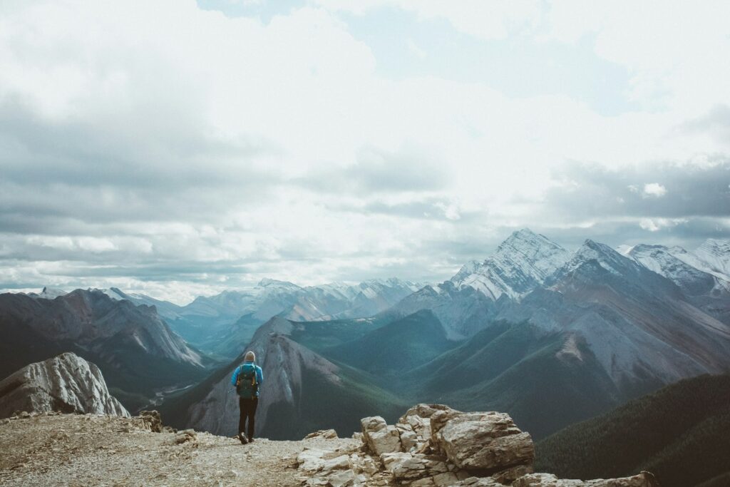 High-altitude trekking