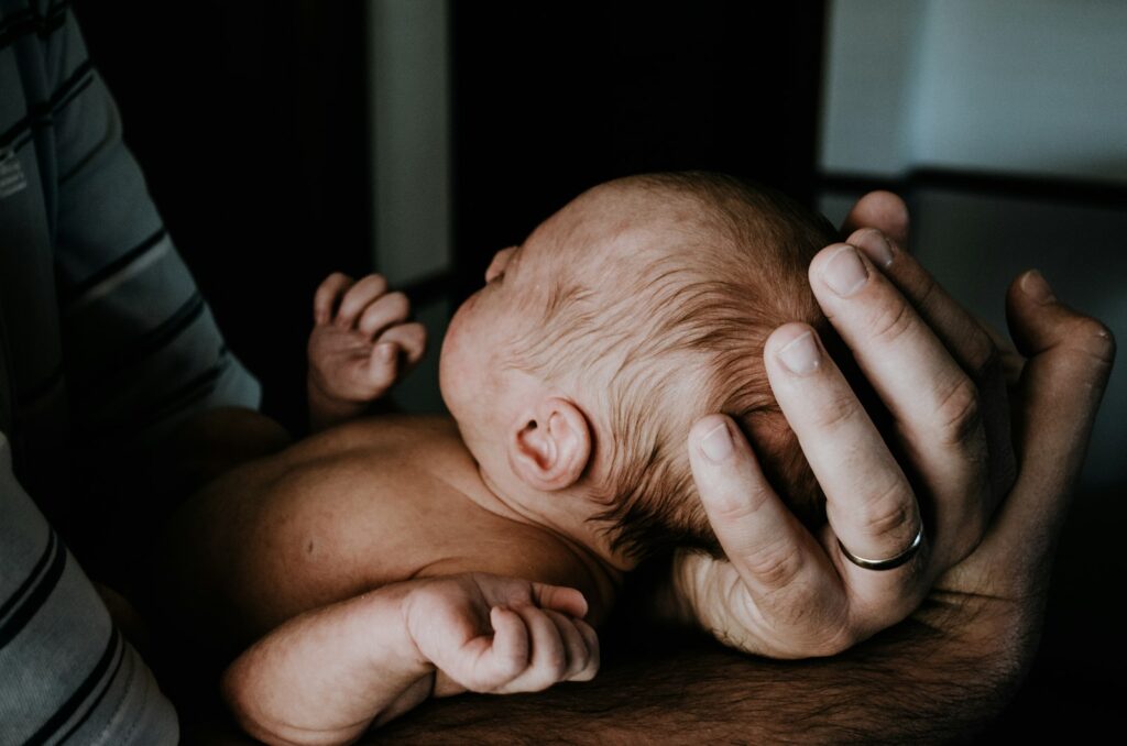 Soothing a crying baby