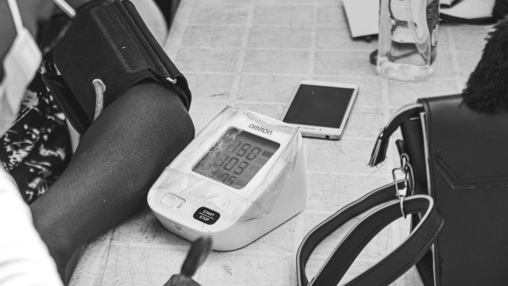 Home blood-pressure monitoring