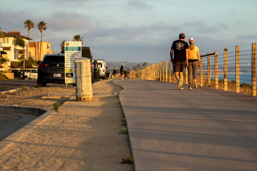 Work, travel and exercise
