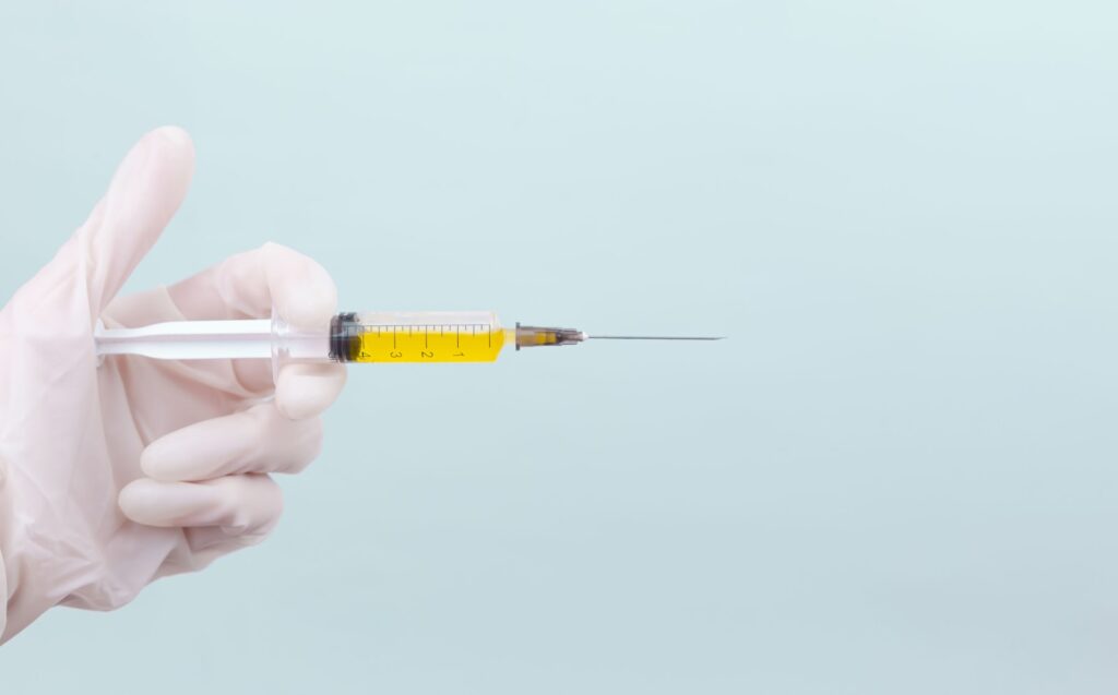Clinic injection treatment