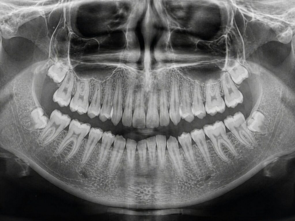A dental X-ray