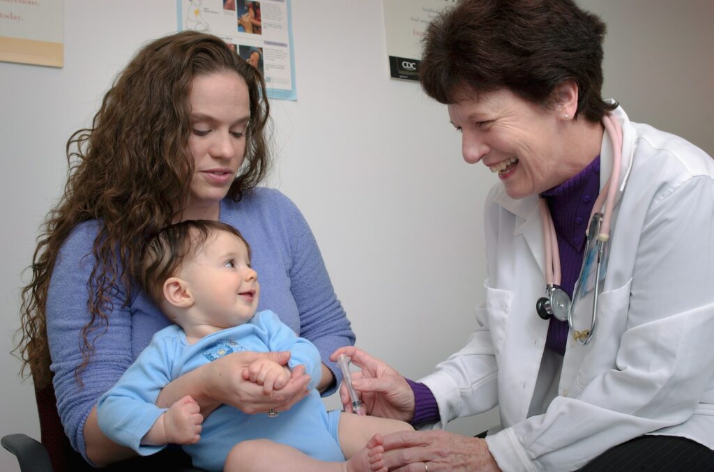 Infant hip check