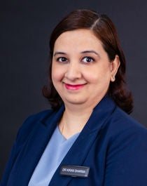 Photo of Dr Kiran Sharma